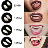 15mm - Vampyrtänder för Halloween och Maskerad – Skapa