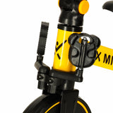 3-i-1 löpcykel/balanscykel trehjuling gul 18 mån-4 år max 30 kg