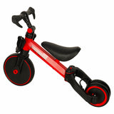 3-i-1 trehjuling/balanscykel med pedaler 18 mån-4 år max 30 kg