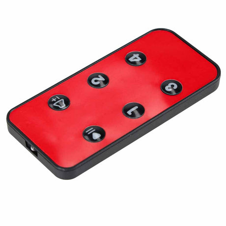 4-i-1 rörelseleksak nyckelpiga med hopprep, raketkastare och målskytte