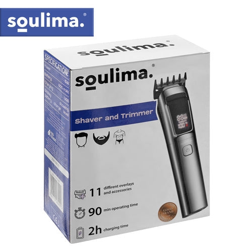 8-i-1 rakapparat & trimmer för hår/skägg/kropp, USB-C, IPX6