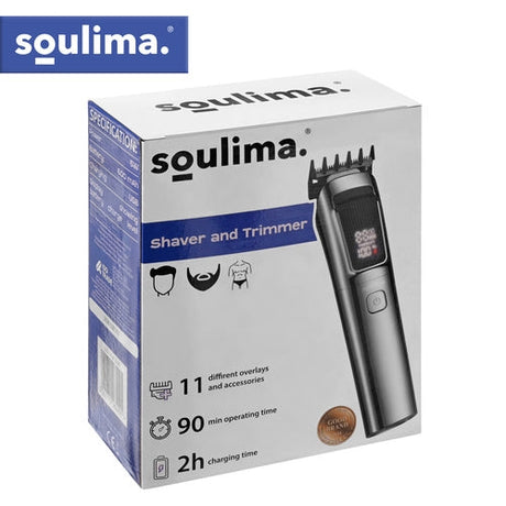 8-i-1 rakapparat & trimmer för hår/skägg/kropp, USB-C, IPX6
