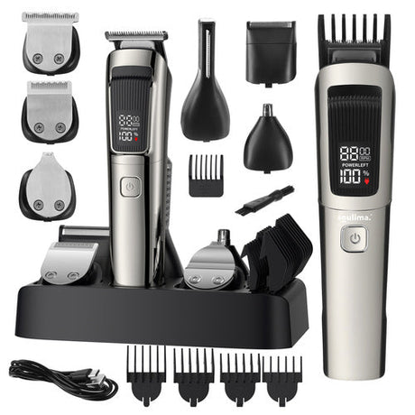 8-i-1 rakapparat & trimmer för hår/skägg/kropp, USB-C, IPX6