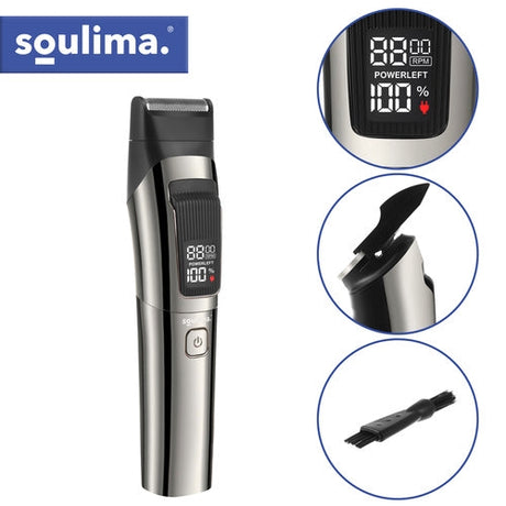 8-i-1 rakapparat & trimmer för hår/skägg/kropp, USB-C, IPX6