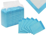 Absorberande engångsunderlag 60x45 cm 400 ml blå 50-pack
