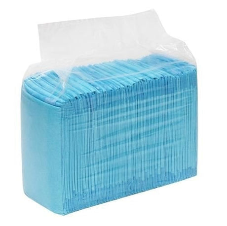 Absorberande engångsunderlag 60x45 cm 400 ml blå 50-pack