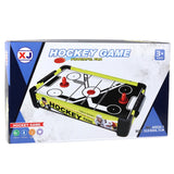 Air hockey-bord 51x30 cm batteridrivet 2 spelare inkl 2 puckar