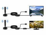 Aktiv inomhusantenn DVB-T/T2 25 dB förstärkare USB 5 m kabel