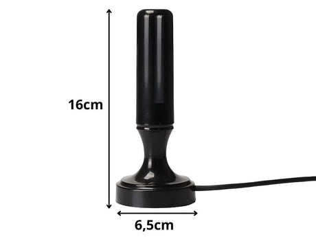 Aktiv inomhusantenn DVB-T/T2 25 dB förstärkare USB 5 m kabel