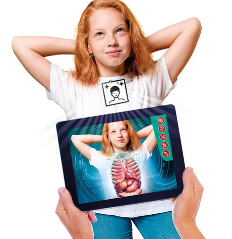 Anatomispel med skelettmodell och AR-app, 8+ år