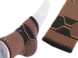 Ankelstöd elastisk kompression 22–24 cm svart/orange