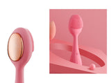 Ansiktsrengöringsborste sonic massage silikon IPX5 uppladdningsbar