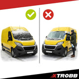 Anti-frost vindrutematta 200x100 cm för buss/SUV/skåpbil, 2 band