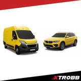 Anti-frost vindrutematta 200x100 cm för buss/SUV/skåpbil, 2 band
