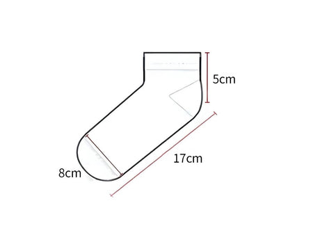 Antiglidstrumpor yoga bomull stl 36-40 1 par mörkgrå/rosa