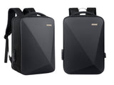 Antitjuv-ryggsäck för laptop med kombinationslås USB-port svart 15 L