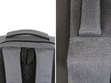 Antitjuvryggsäck laptop 15L med kombinationslås och USB-port, grå