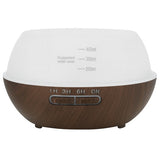 Aromadiffuser luftfuktare 400 ml med joniserare LED brun