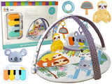 Babygym lekmatta med piano ljus/ljud, koala, 3 leksaker & spegel