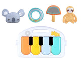 Babygym lekmatta med piano ljus/ljud, koala, 3 leksaker & spegel