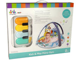 Babygym lekmatta med piano ljus/ljud, koala, 3 leksaker & spegel