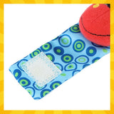 Babyrasselset 4 delar handband och strumpor med rassel 0+