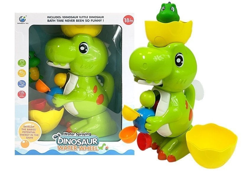 Badleksak dinosaurie för badkar och pool, 18+ månader