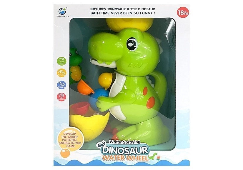 Badleksak dinosaurie för badkar och pool, 18+ månader