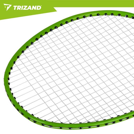 Badmintonset 9 delar med 2 racketar, 6 fjädrar och väska