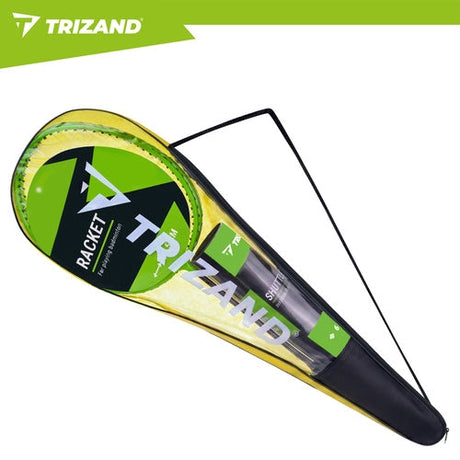 Badmintonset 9 delar med 2 racketar, 6 fjädrar och väska
