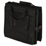 Bagageorganisatör bil 50L 60x35x30 cm med lock reflexband svart