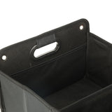 Bagagerumsorganiserare bil 2 fack + nätficka svart 47x44 cm
