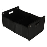 Bagagerumsorganiserare bil 2 fack + nätficka svart 47x44 cm
