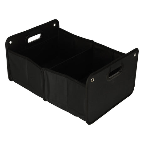 Bagagerumsorganiserare bil 2 fack + nätficka svart 47x44 cm