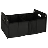 Bagagerumsorganiserare bil 2 fack + nätficka svart 47x44 cm