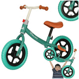 Balanscykel pushcykel 2-4 år turkos 1,8 kg skumhjul 30 kg