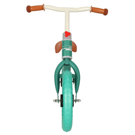 Balanscykel pushcykel 2-4 år turkos 1,8 kg skumhjul 30 kg