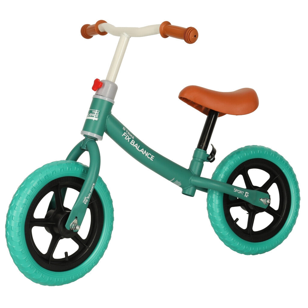 Balanscykel pushcykel 2-4 år turkos 1,8 kg skumhjul 30 kg