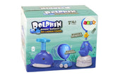 Ballongbil launcher-set delfin/krabba 4 bilar 3+ år