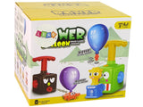 Ballongdriven bilbana med avfyrare 2 bilar + ballonger, 3+ år