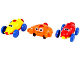 Ballongdriven bilbana med avfyrare 2 bilar + ballonger, 3+ år