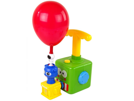 Ballongdriven bilbana med avfyrare 2 bilar + ballonger, 3+ år