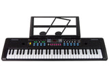 Barnkeyboard 61 tangenter med mikrofon och nothållare, från 3 år