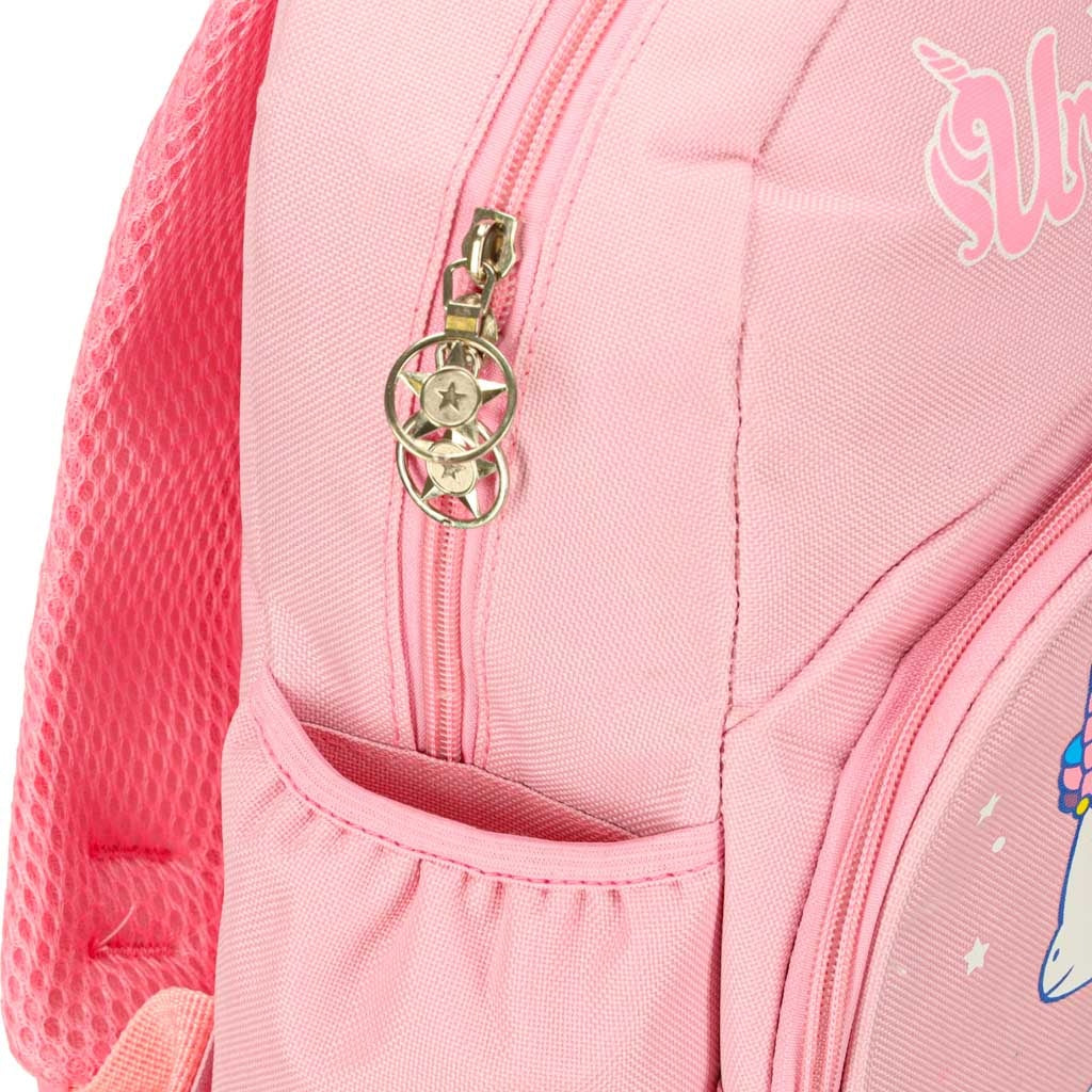 Barnryggsäck enhörning pastellrosa 7,5 L för förskola från 3 år