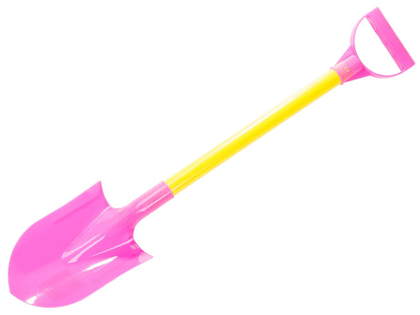 Barnspade i plast 65 cm, 1-pack (röd/grön/rosa/orange)