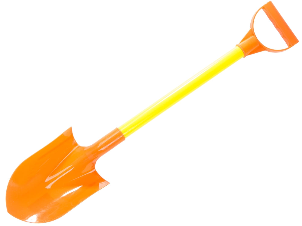 Barnspade i plast 65 cm, 1-pack (röd/grön/rosa/orange)