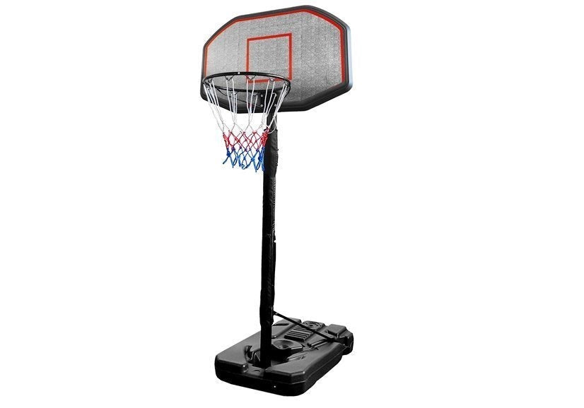 Basketkorg med ställning justerbar 200-305 cm, ring 45 cm