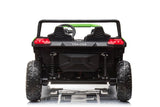 Batteribil 4x4 24V grön terrängbuggy A033