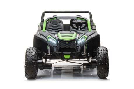 Batteribil 4x4 24V grön terrängbuggy A033