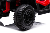 Batteribil 4x4 för barn röd 38 kg